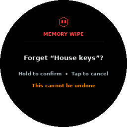 ForgetLastCard
