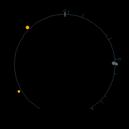 Focus physics: condense, hold, recede — from the device code on a 50 ms clock